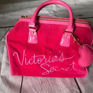 Victoria’s Secret Hot Pink Makeup Bag